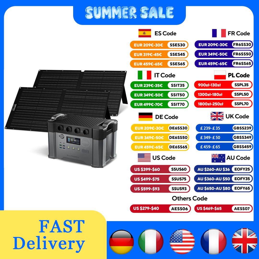 ALLPOWERS S2000 Pro Outdoor Ge – Drone Solar Charger Bewertung und Preis