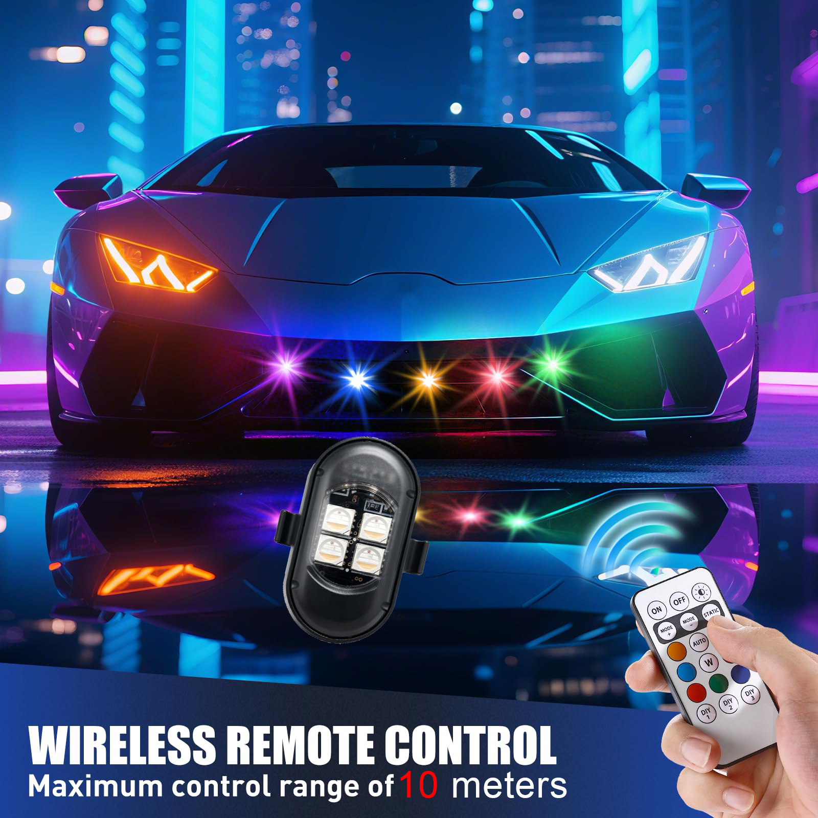 Upgraded 4LEDs Wireless LED St – Drone Beacon Light Bewertung und Preis