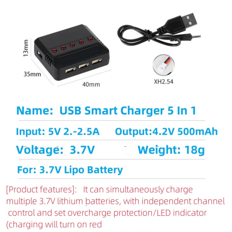 Syma X5HW X5HC X5C X5SW 3.7V 5 – Drone Battery Charger Bewertung und Preis