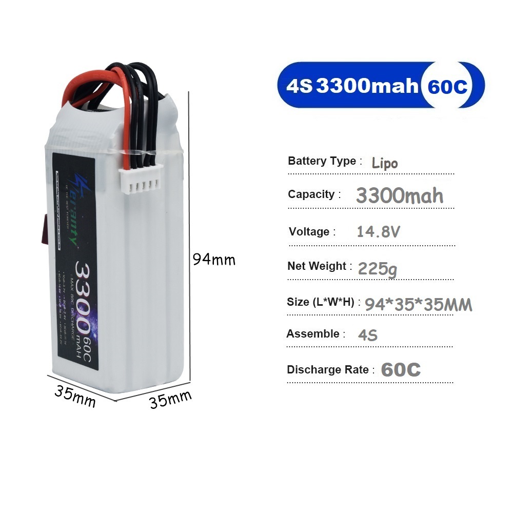 LiPo Rechargeable Battery 4S 3 – Drone Battery Adapter Bewertung und Preis