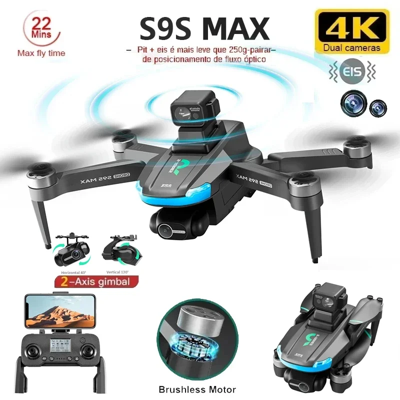 NEW S9S MAX MINI Drone 4K 2-Ax – Drone Remote Controller Lanyard Bewertung und Preis