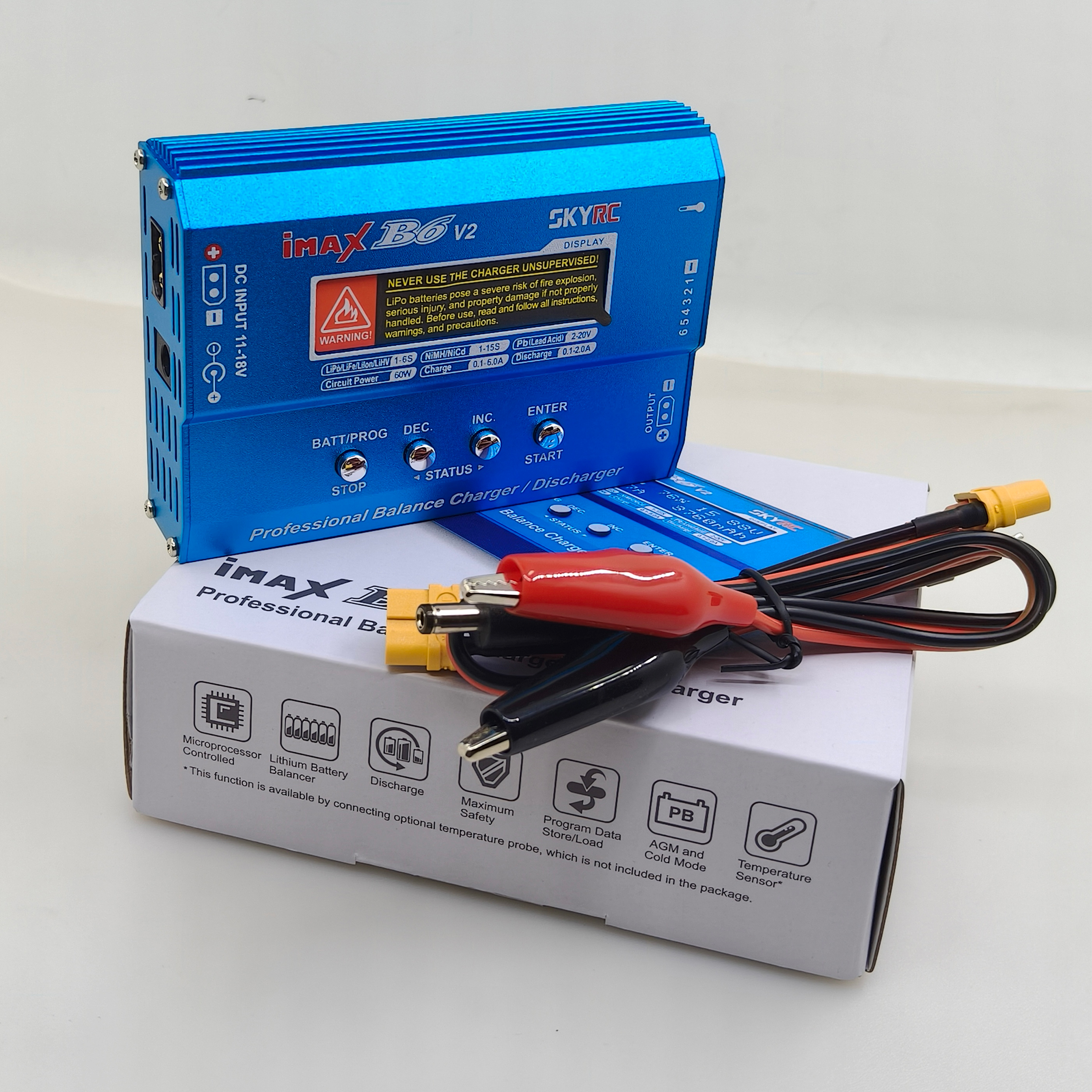 IMAX B6 / B6AC 80W T/XT60plug  – Drone Battery Charger Bewertung und Preis