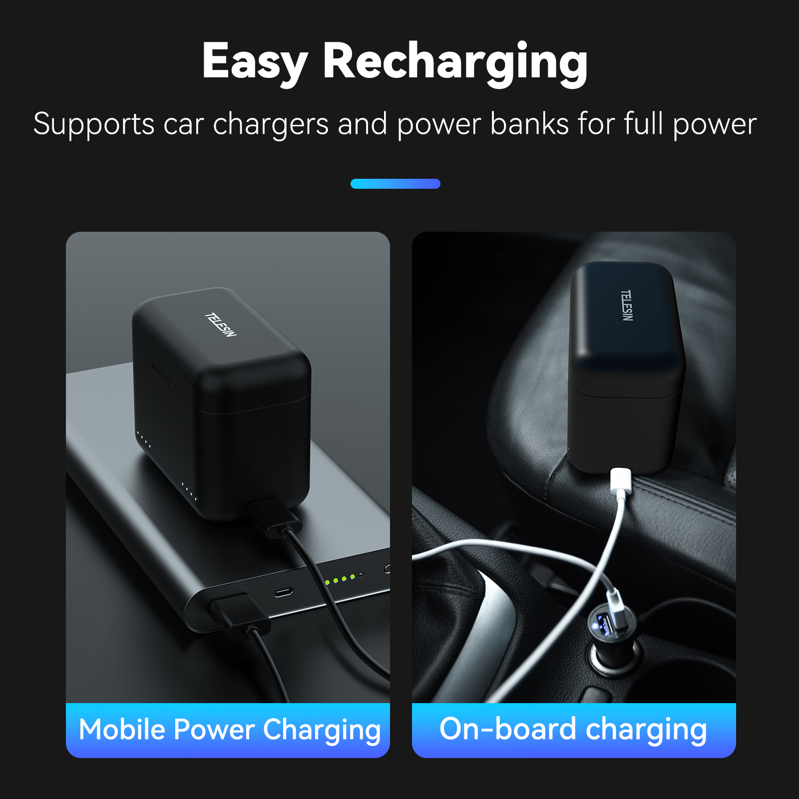 TELESIN For Insta360 X3 X4 Bat – Drone Charging Hub Bewertung und Preis