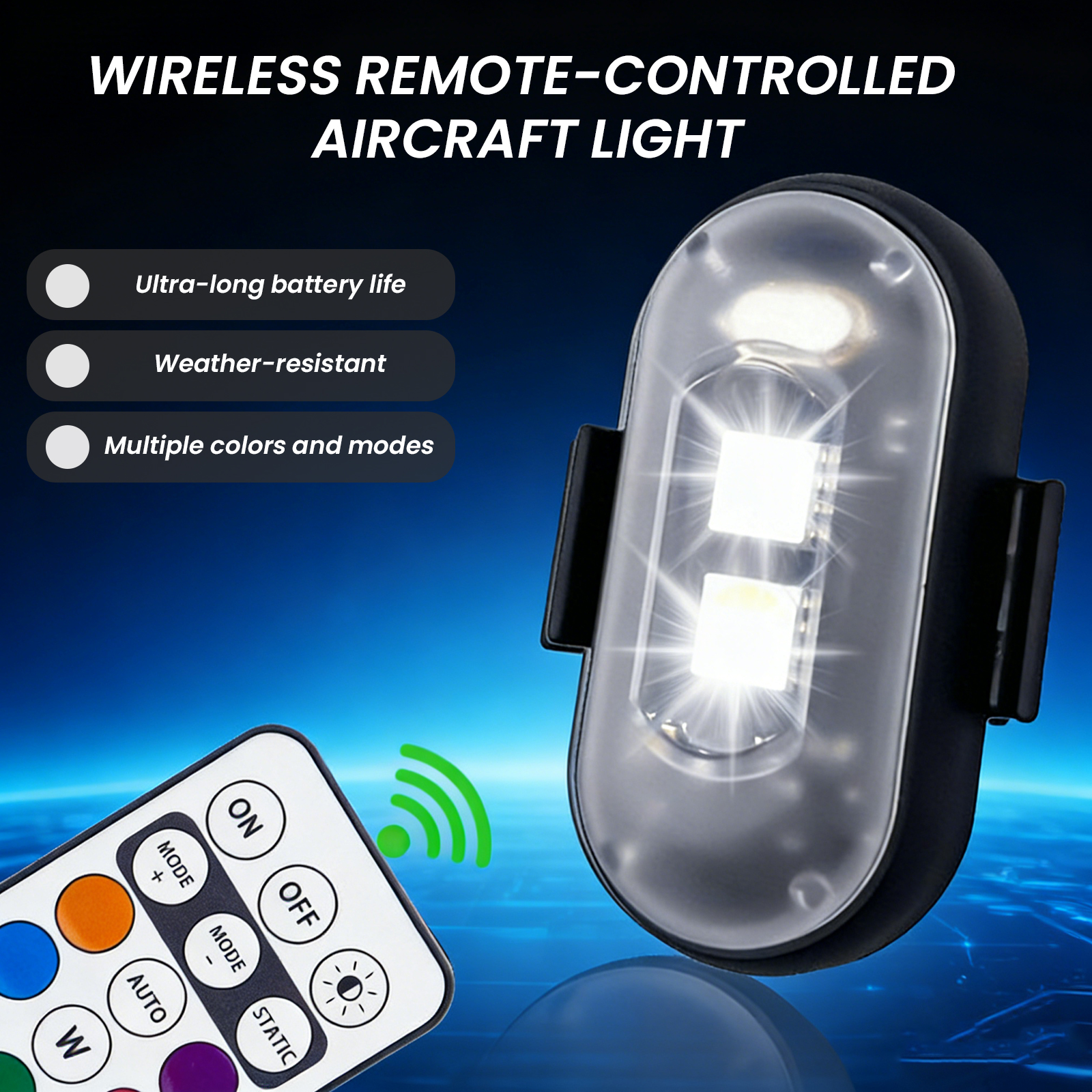 2/4/6PCS Wireless LED Strobe L – Drone Beacon Light Bewertung und Preis