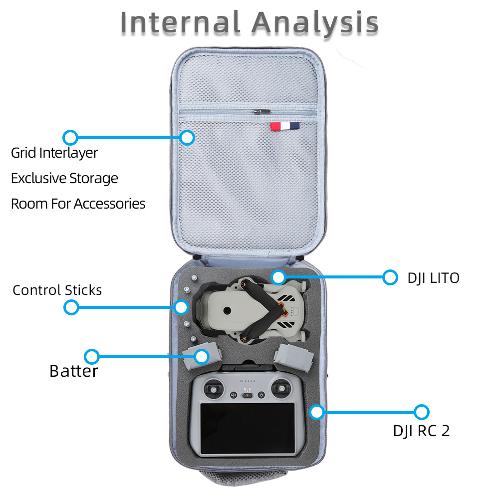 For DJI Lito 1/Lito X1 Portabl – Drone Carrying Case Bewertung und Preis