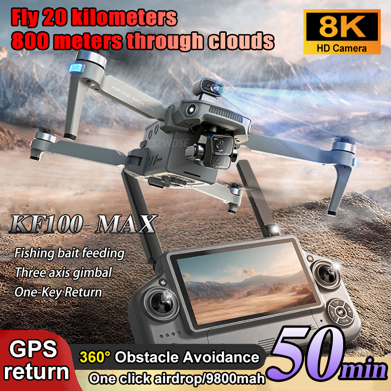 SJRC KF100 MAX 8K UHD Photo HD – Drone Power Bank Bewertung und Preis