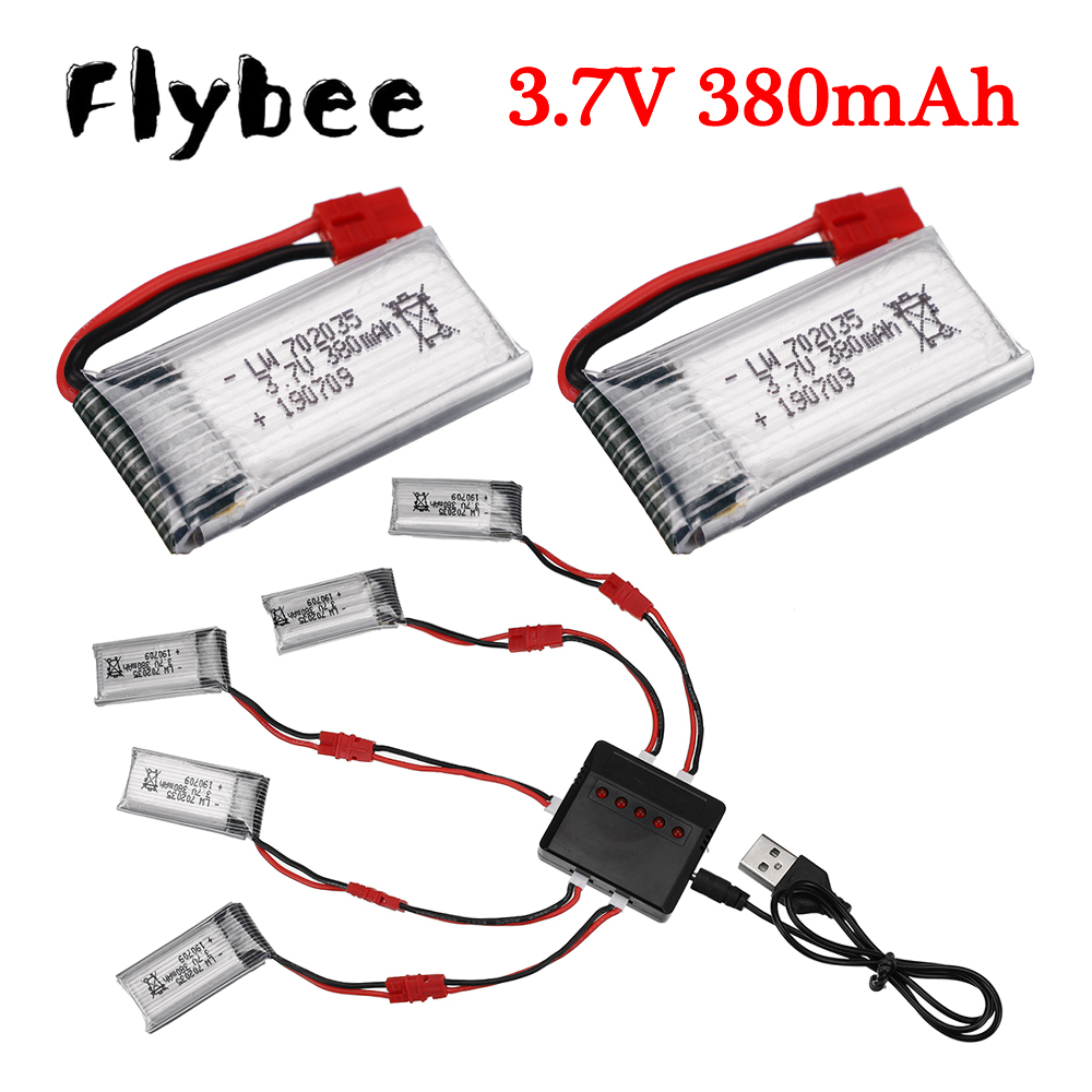 3.7V 380mAh Lipo Battery With  – Drone Battery Charger Bewertung und Preis