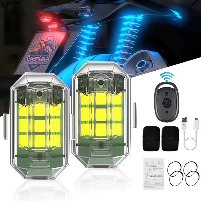 1/2/4Pc Remote Motorcycle Ligh – Drone Beacon Light Bewertung und Preis