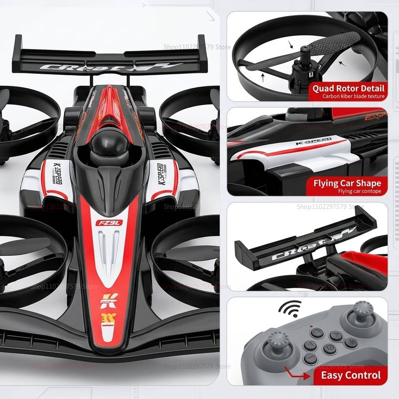 Mini RC Flying Car Transformab – Drone Beacon Light Bewertung und Preis
