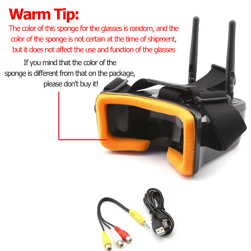 VR009 FPV Video Goggles 3Inch  – Drone Controller Screen Bewertung und Preis