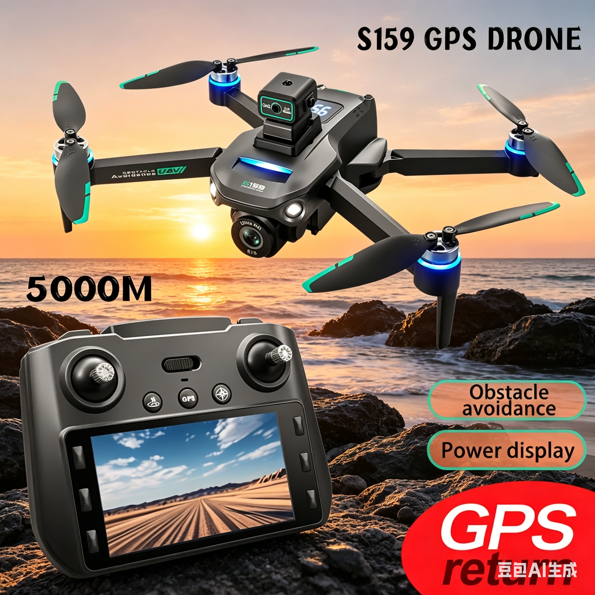 S159 GPS Drone 4K Profesional  – Drone Power Bank Bewertung und Preis