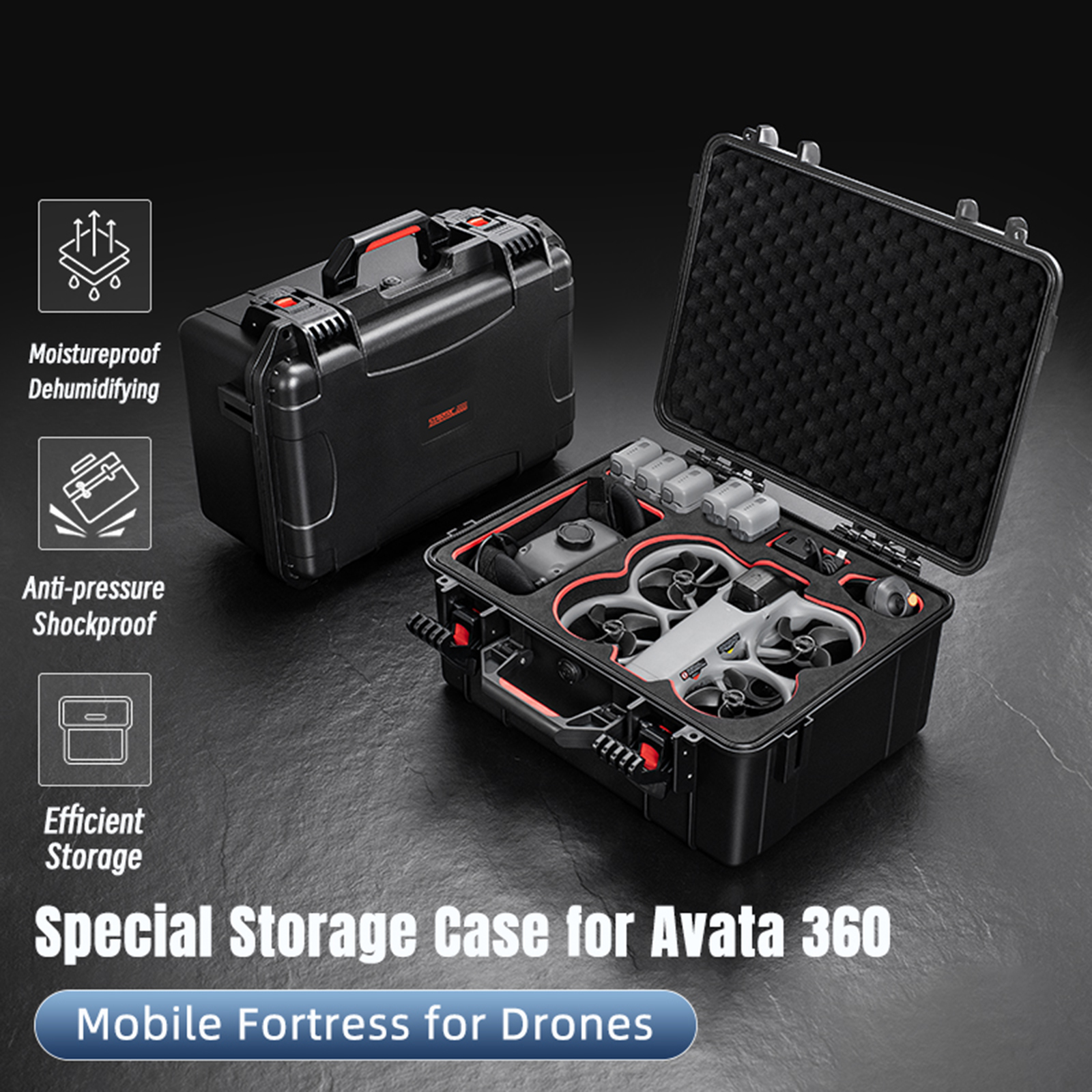 for Avata 360 Drone Accessorie – Drone Hard Shell Case Bewertung und Preis