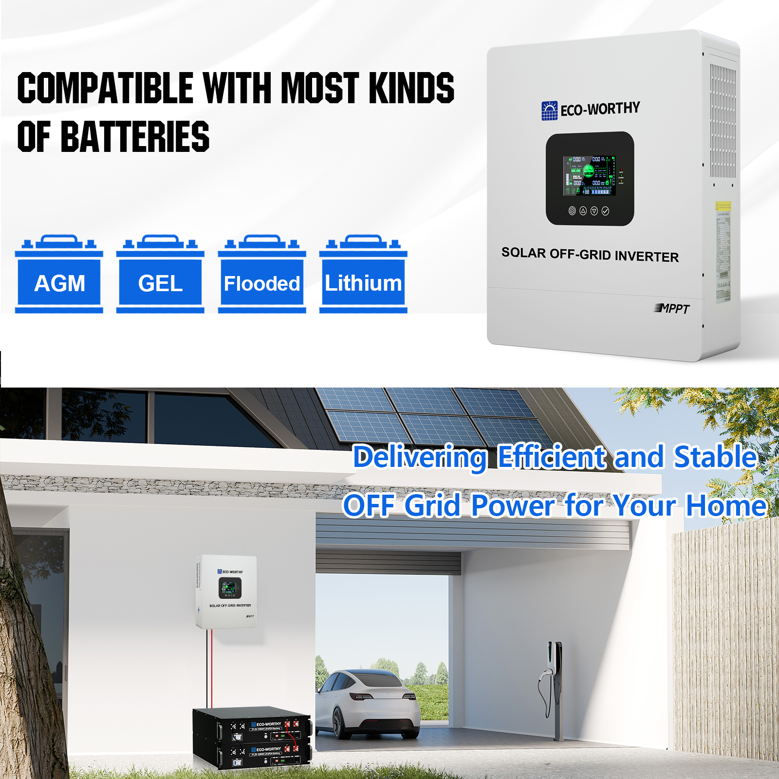 ECO-WORTHY UL1741 5000W 48V So – Drone Solar Charger Bewertung und Preis